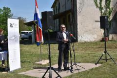 Svečano uvođenje u posao izvođača radova i polaganja kamena temeljca za rekonstrukciju i nadogradnju bivšeg vojnog skladišta za potrebe arhivskog spremišta