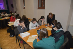 Radionica Prošlost i riječ s učenicima OŠ Joakima Rakovca (13.1.2025.)