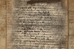 HR-DAPA-797 Zbirka isprava, 1200/1842, 1. Ugovor između nekog samostana i Kaptola u Puli o (vjerojatno) desetini (1200)