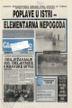 Glas Istre, album obitelji Gržetić, poplava 1993.