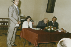 Predstavljanje izdanja održano je u Velikoj dvorani Državnog arhiva u Pazinu 28. lipnja 1996. godine.