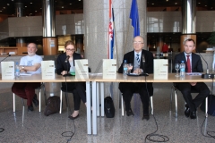 Predstavljanje izdanja održano je u Nacionalnoj i sveučilišnoj knjižnici u Zagrebu 16. travnja 2015. godine.