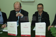 Predstavljanje izdanja održano je u Velikoj dvorani Državnog arhiva u Pazinu 28. listopada 2010. godine.