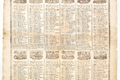 HR-DAPA-779, Zbirka plakata i stampata - Kalendar iz 1813.